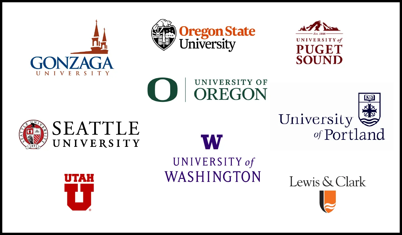 PacNWlogosApr2026-01 pacific northwest colleges